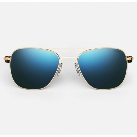 Randolph Aviator 23K Gold Skytec Polarizzato Cobalto